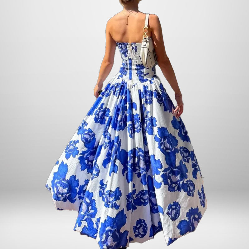 Fashion Tube Top High Waist Dress Women